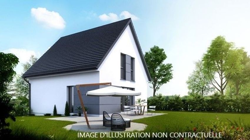 Image Façade à  maison individuelle de Rouffach