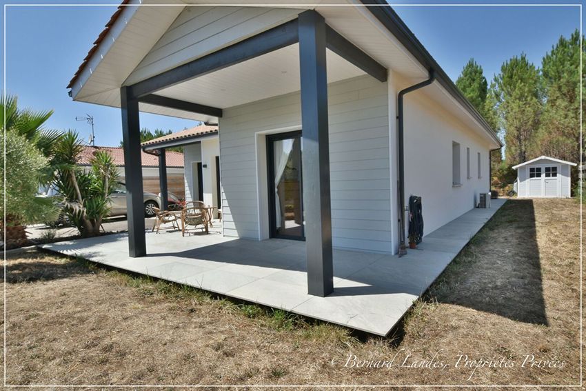Image Façade à  maison individuelle de Linxe