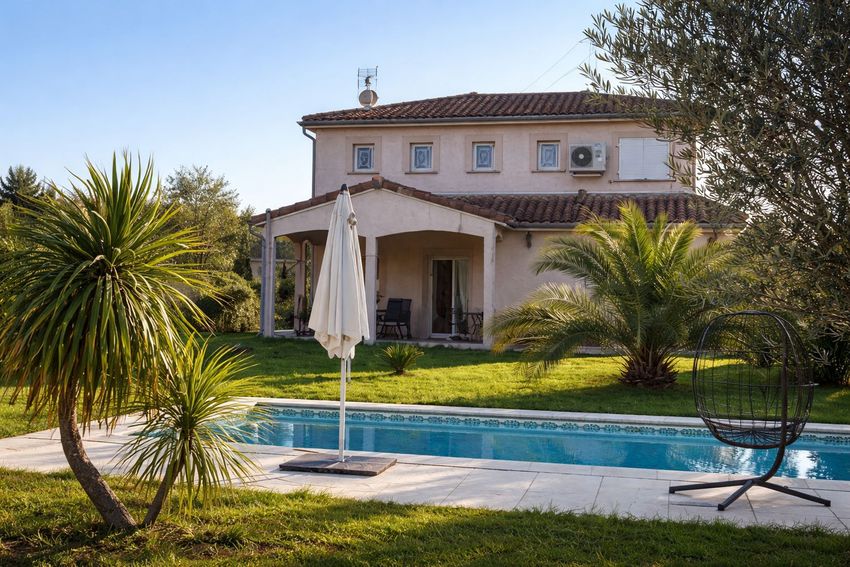 Image Façade à  maison individuelle de Grisolles