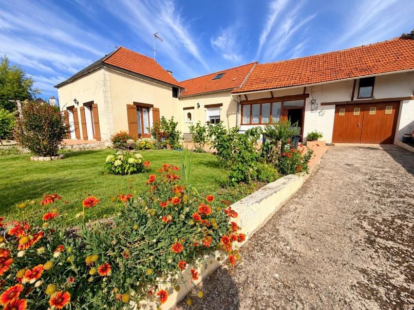 Image Façade à  maison individuelle de Sermaises