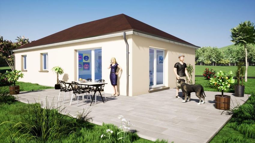 Image Façade à  maison individuelle de Hirsingue