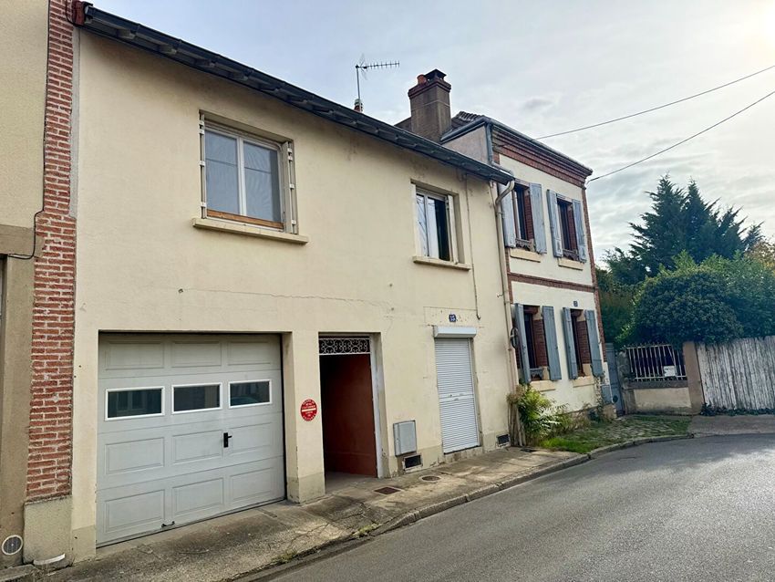 Image Façade à  maison mitoyenne de Moulins