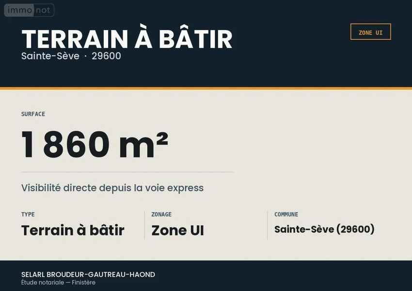 Image de terrain à Sainte-Sève