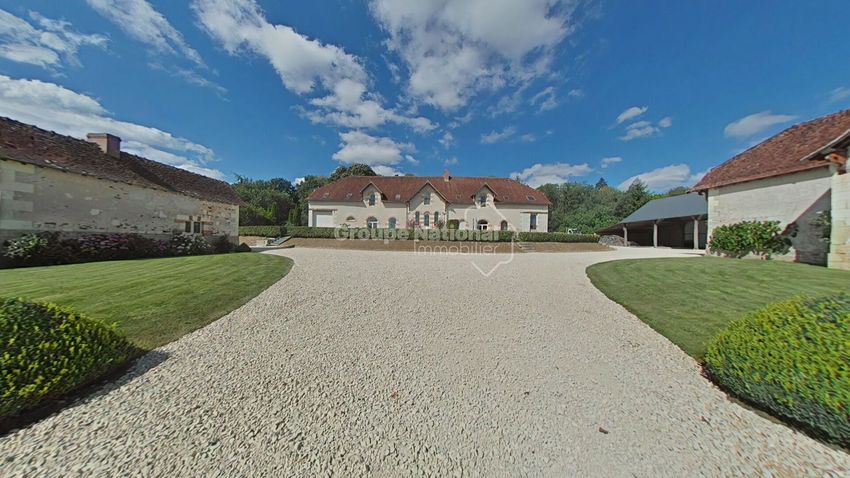 Image Façade à  manoir de Saint-Jean-Saint-Germain