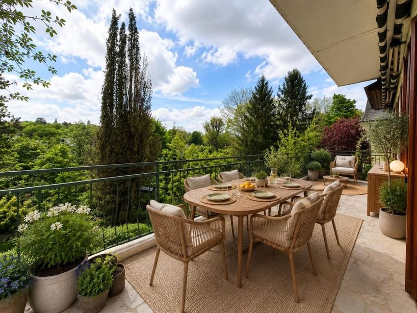 Image Terrasse à  maison individuelle de Le Pecq