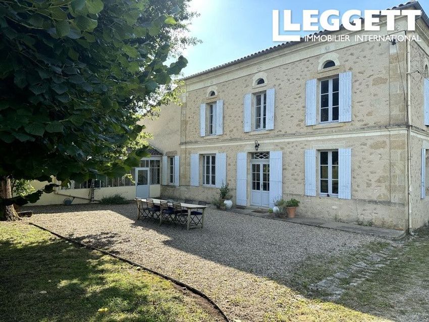 Image Façade à  propriété agricole de Gensac
