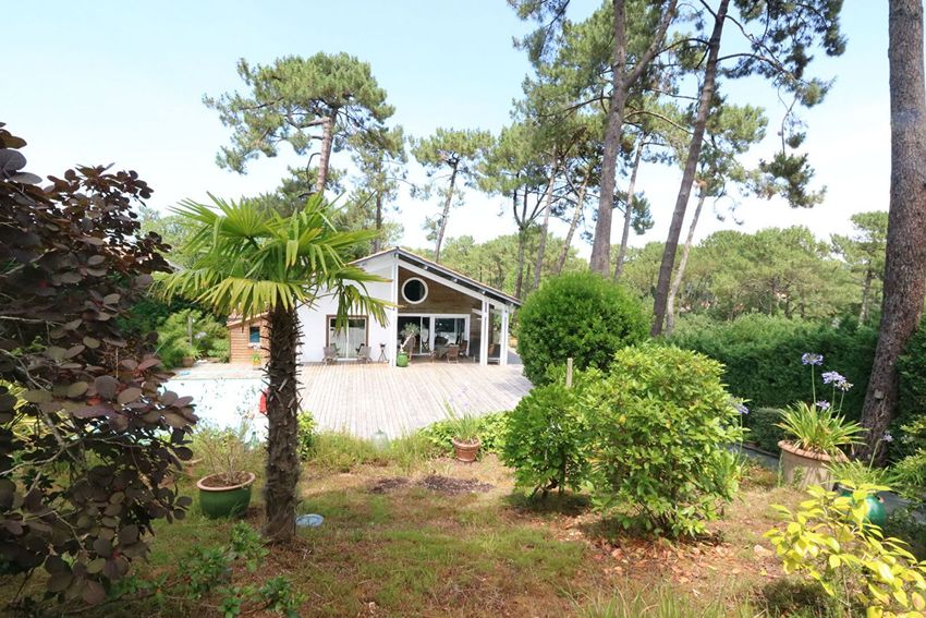 Image Façade à  maison individuelle de Soorts-Hossegor