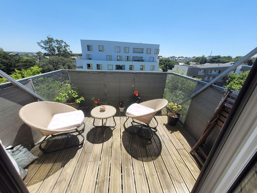 Image Terrasse à appartement de Saint-Nazaire