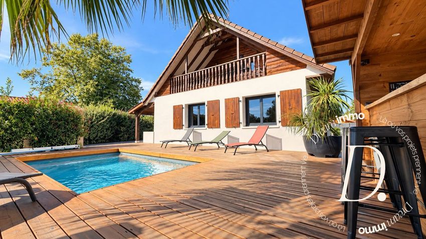 Image Piscine à  maison individuelle de Bénesse-Maremne
