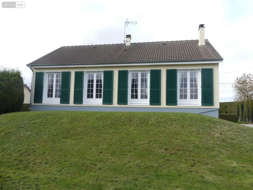 Image Façade à  maison individuelle de Menneval