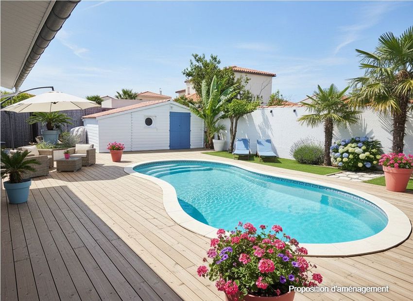 Image Piscine à  maison individuelle de Saint-Laurent-de-la-Salanque