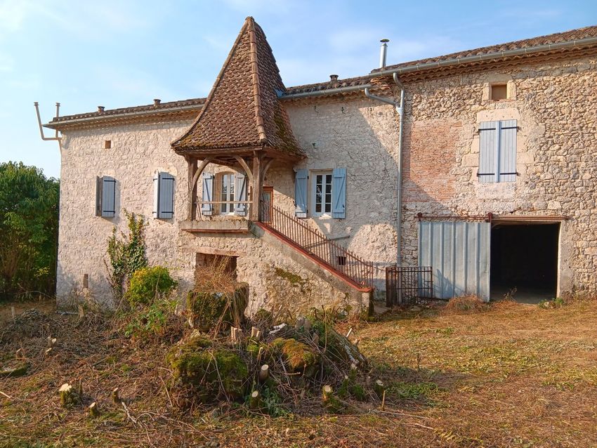 Image Façade à  maison individuelle de Touffailles