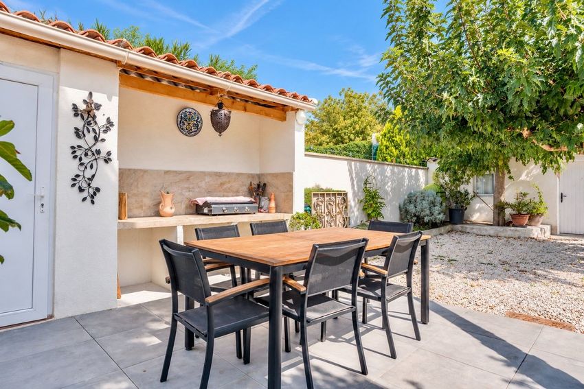 Image Terrasse à  maison individuelle de Pertuis