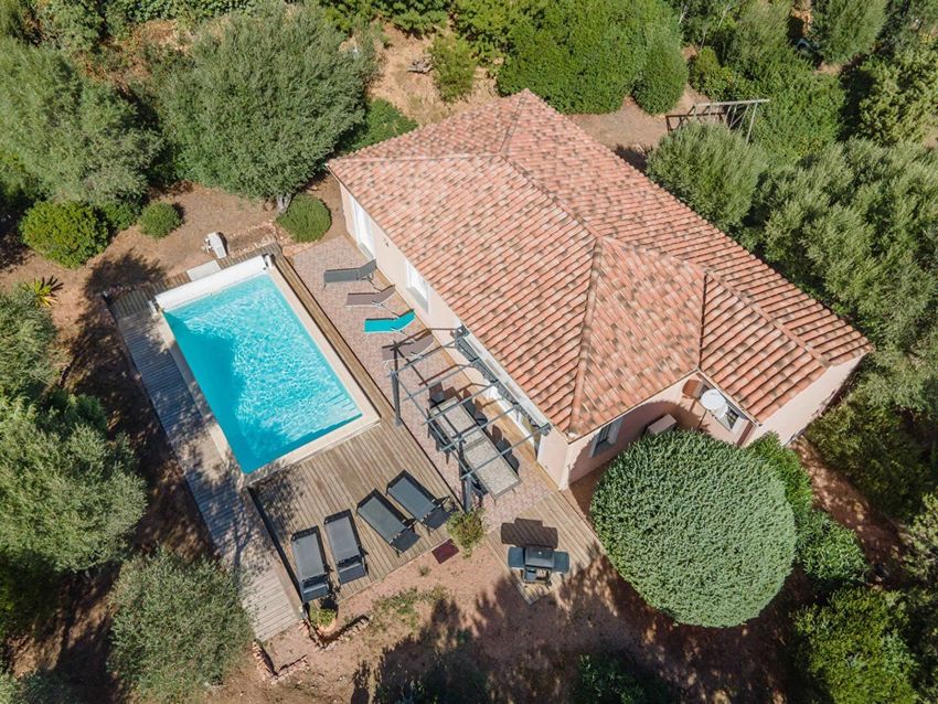 Image Piscine à  villa de Porto-Vecchio