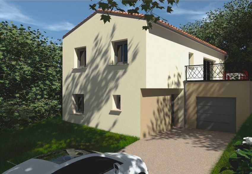 Image Façade à  maison individuelle de Septème