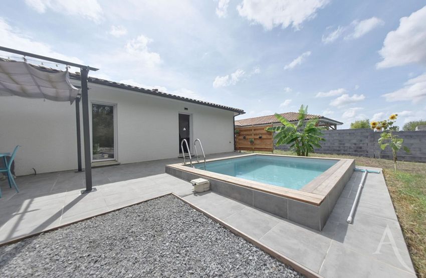 Image Piscine à  maison individuelle de Magescq
