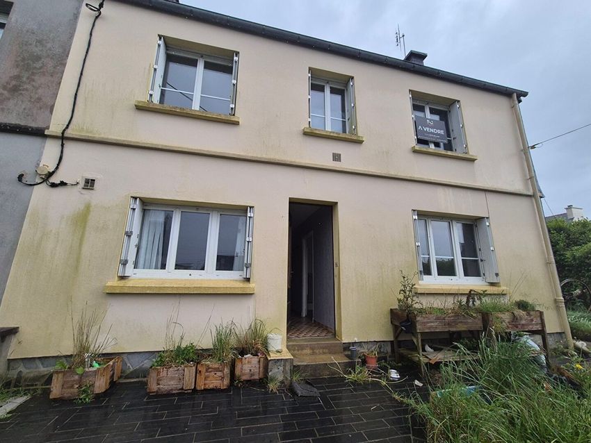 Image Façade à  maison mitoyenne de Lesneven