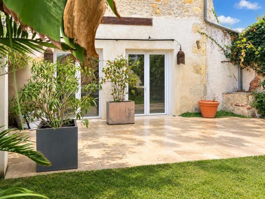 Image Façade à  maison mitoyenne de Fleurance