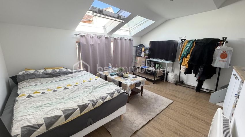 Image Chambre à studio de Aubergenville