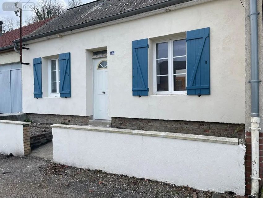 Image Façade à  maison individuelle de Mareuil-Caubert