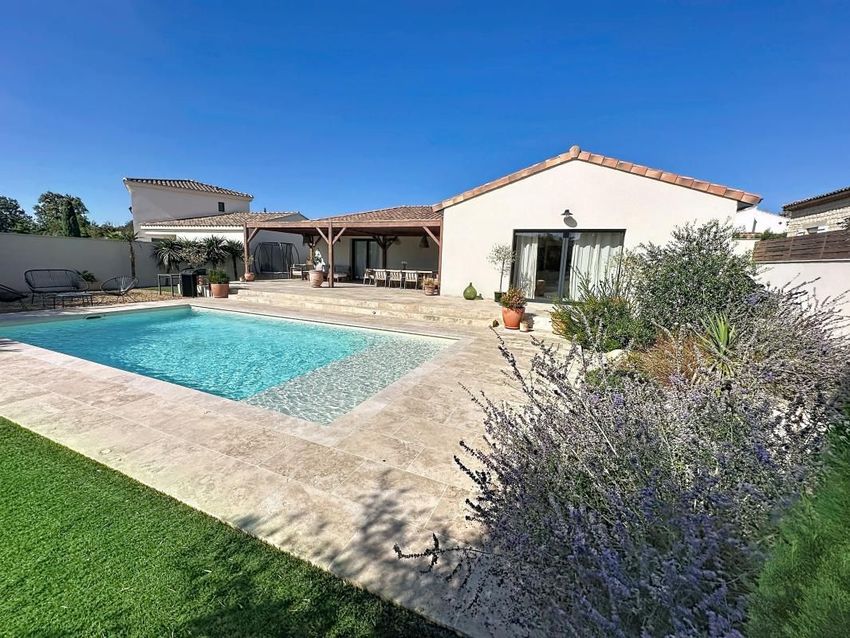 Image Piscine à  maison individuelle de Morières-lès-Avignon