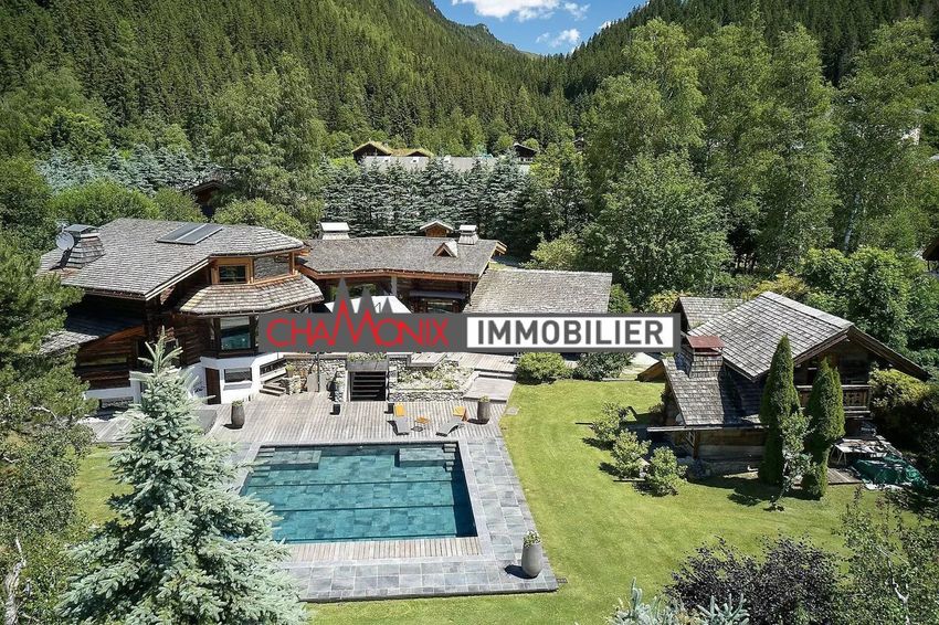 Image Piscine à  chalet de montagne de Chamonix-Mont-Blanc