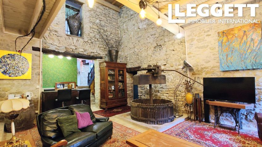 Image Salon à  maison de village de Antugnac