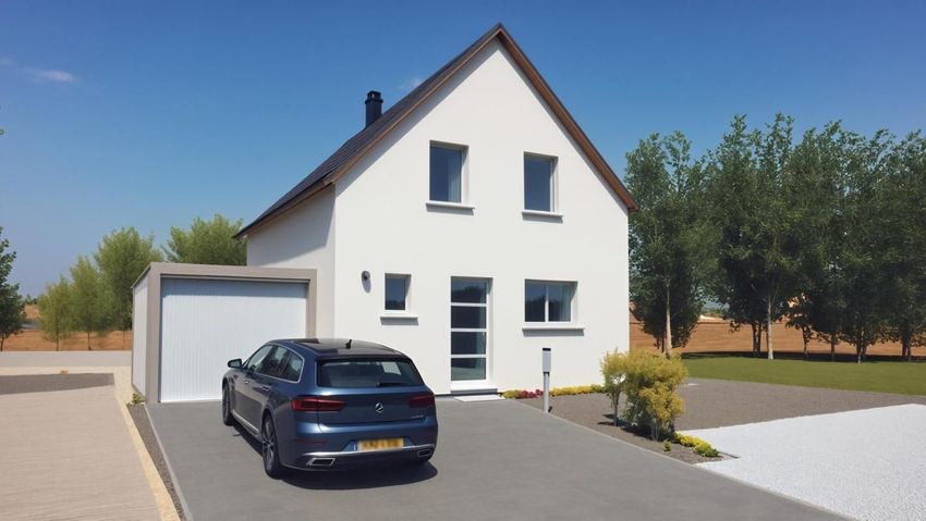 Image Façade à  maison individuelle de Battenheim
