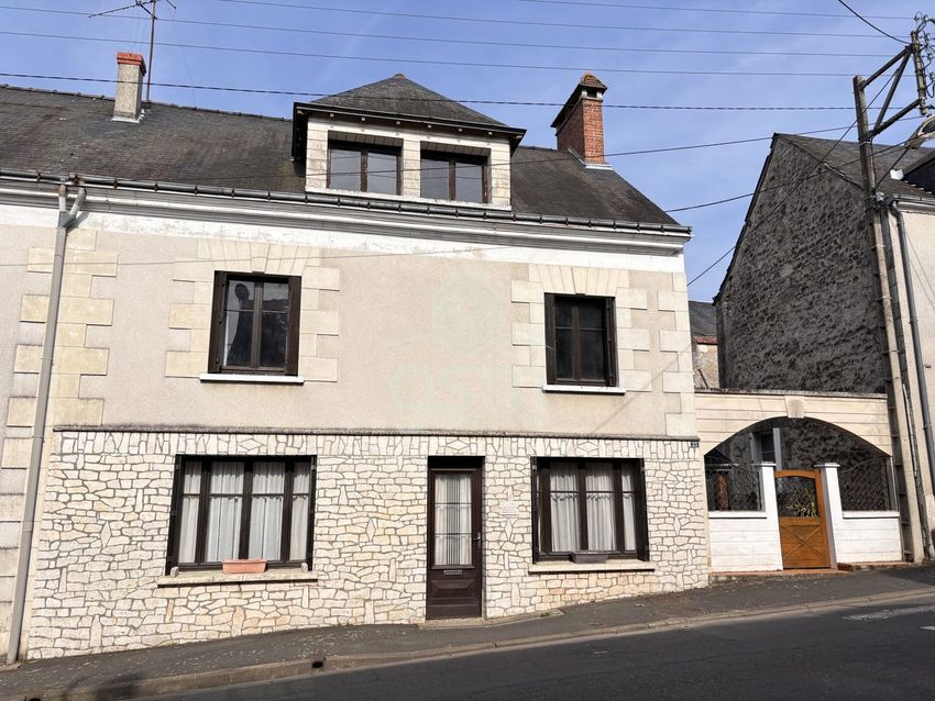 Image Façade à  maison individuelle de Sainte-Maure-de-Touraine