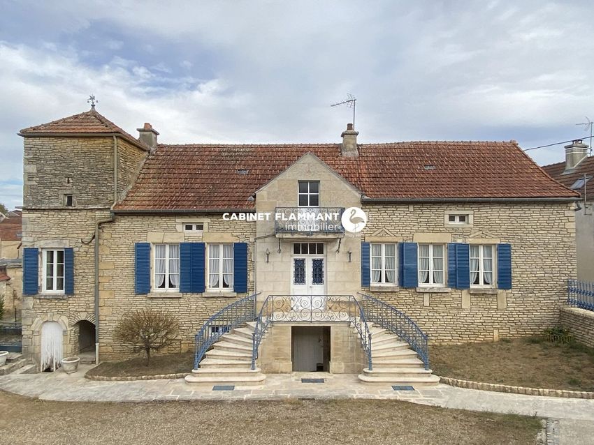 Image Façade à  maison individuelle de Asnières-en-Montagne