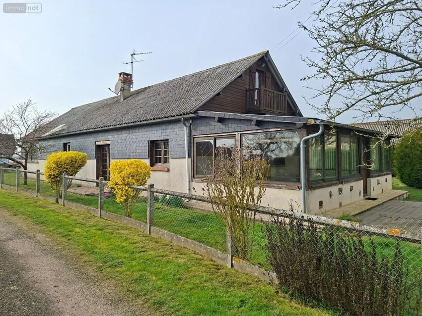Image Façade à  maison individuelle de Mesnil-en-Ouche