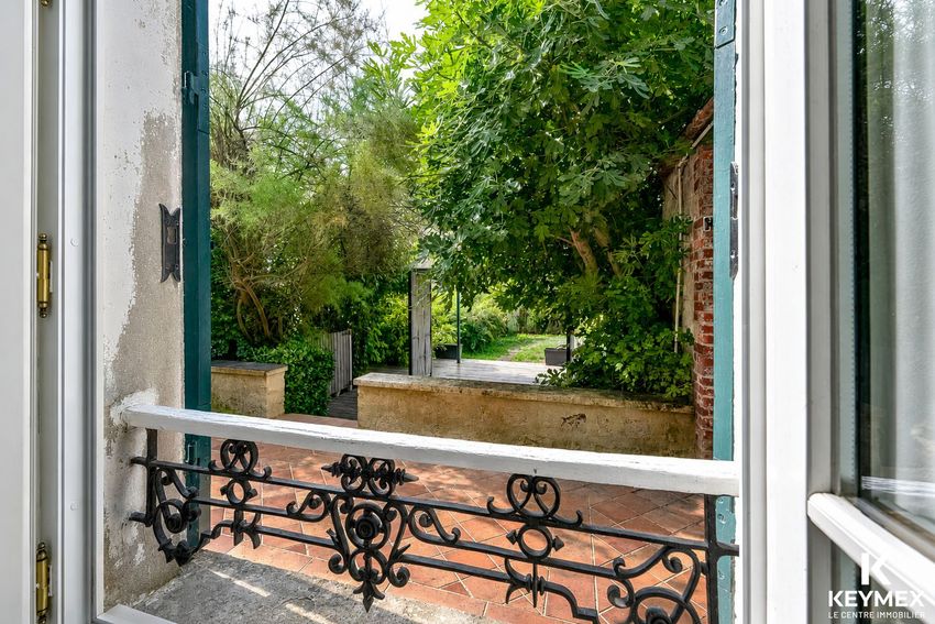 Image Jardin à  maison mitoyenne de Parmain
