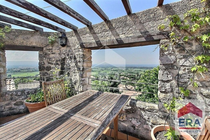 Image Terrasse à  manoir de Le Barroux