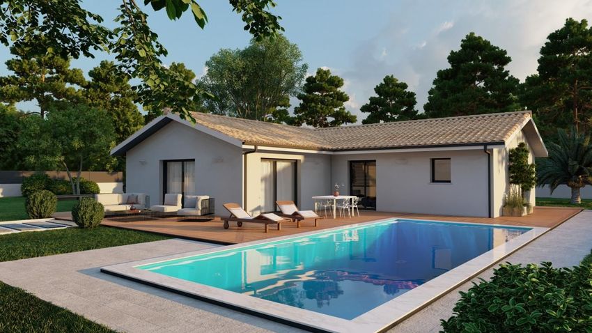 Image Piscine à  maison individuelle de Pessac
