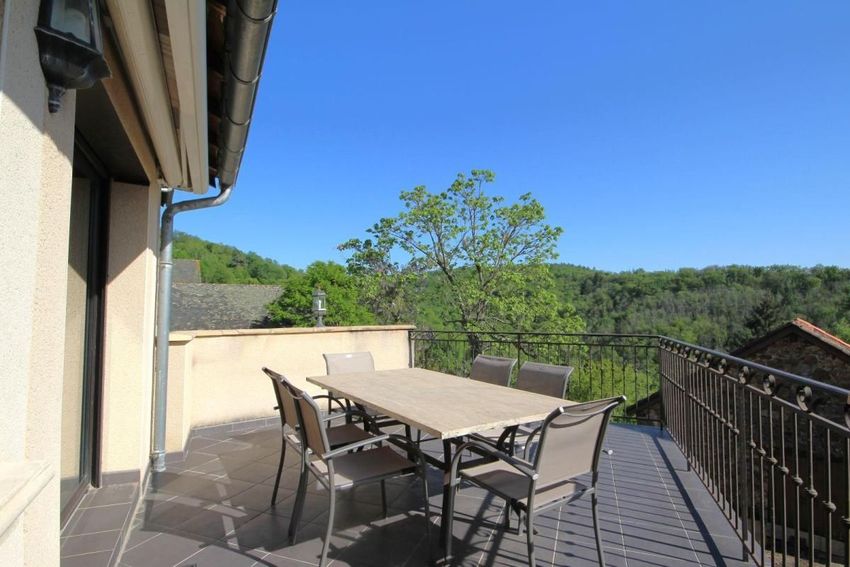 Image Terrasse à  maison individuelle de Najac
