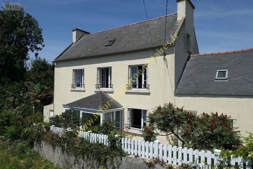 Image Façade à  maison individuelle de Plouhinec