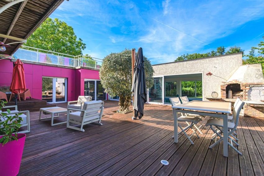 Image Terrasse à  maison individuelle de Saint-Erme-Outre-et-Ramecourt
