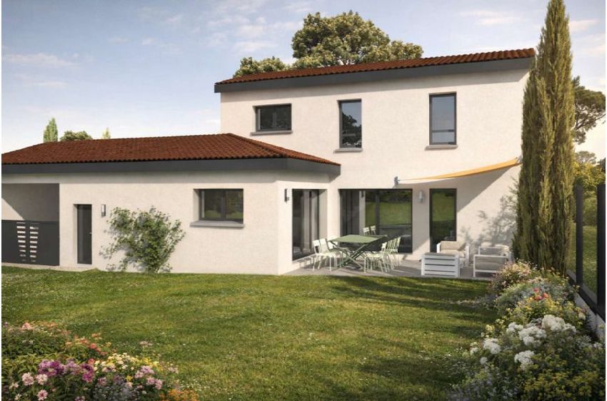 Image Façade à  maison individuelle de Genay