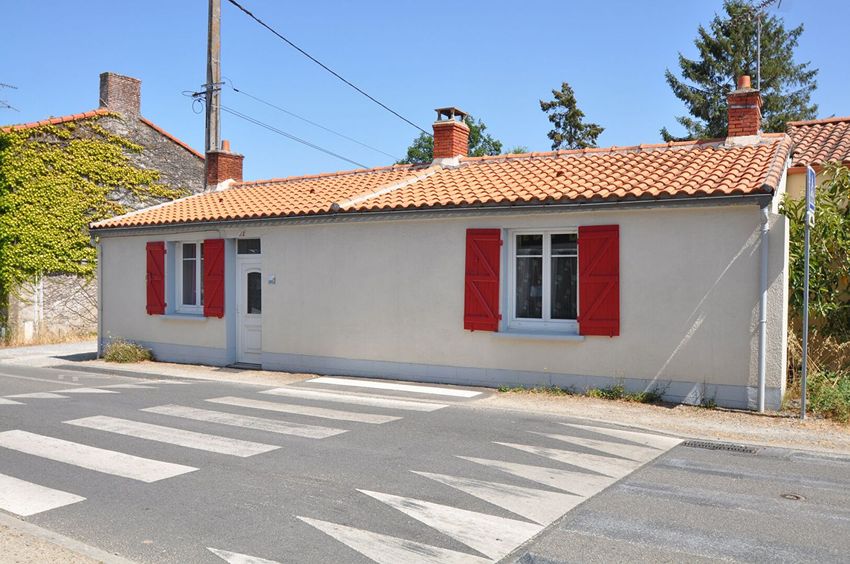 Image Façade à  maison mitoyenne de Rouans