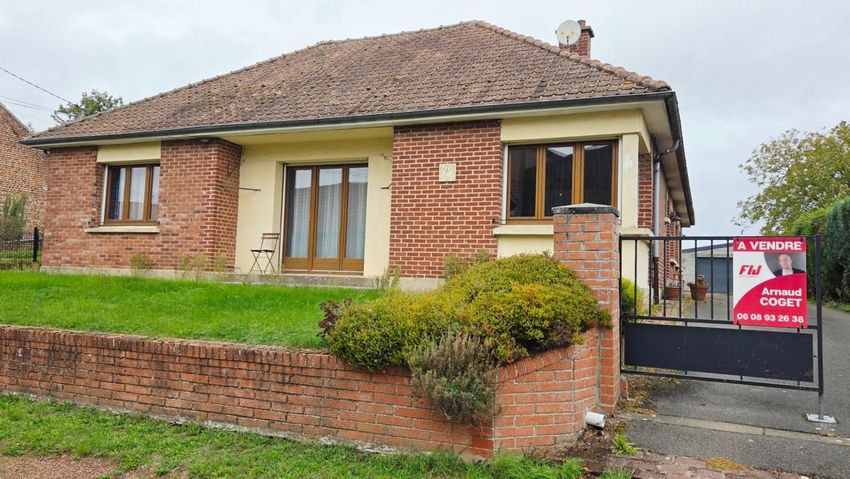 Image Façade à  maison individuelle de Guémappe