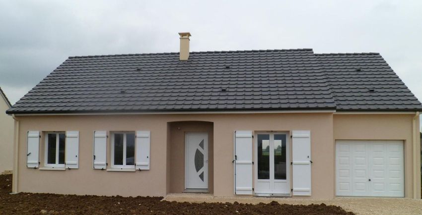 Image Façade à  maison individuelle de La Chapelle-Saint-Ursin