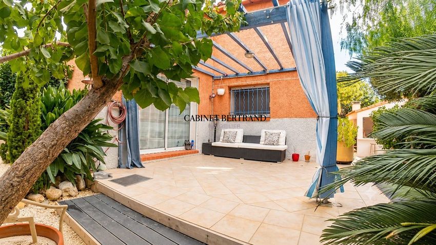Image Terrasse à  maison individuelle de Villelongue-de-la-Salanque