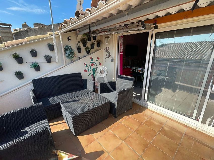 Image Terrasse à  maison de village de Valensole
