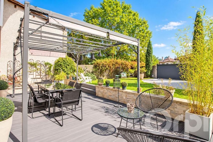 Image Terrasse à  maison individuelle de Veigy-Foncenex