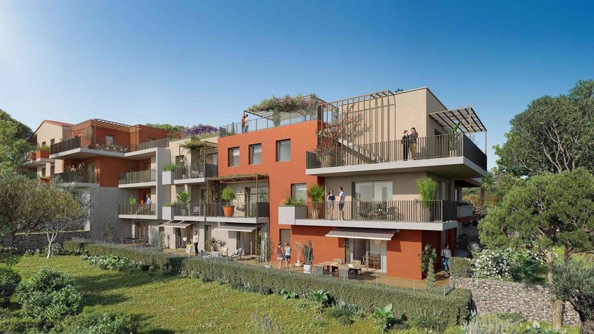 Image Façade à programme neuf de 55 Chemin de Magnique