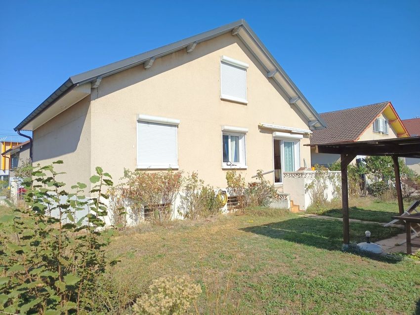 Image Façade à  maison individuelle de Gaillard
