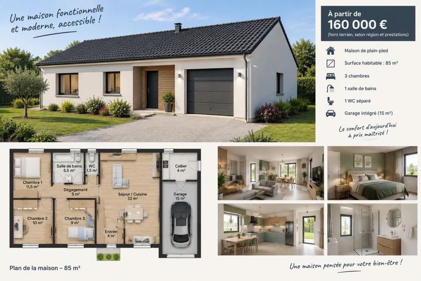 Image de  maison individuelle à Nonancourt