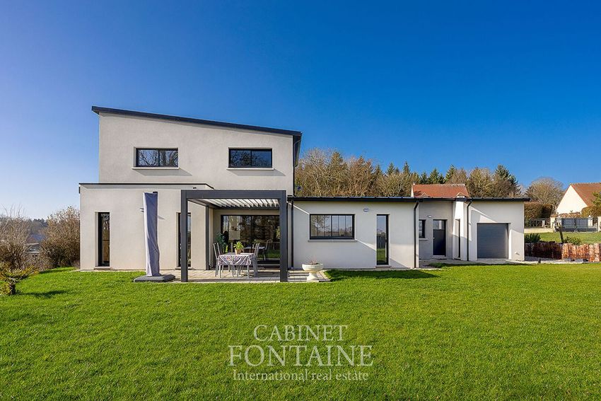 Image Façade à  maison individuelle de Crèvecœur-le-Grand