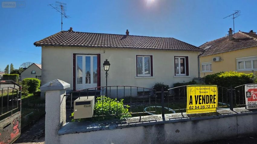 Image Façade à  maison individuelle de Neuvy-Pailloux
