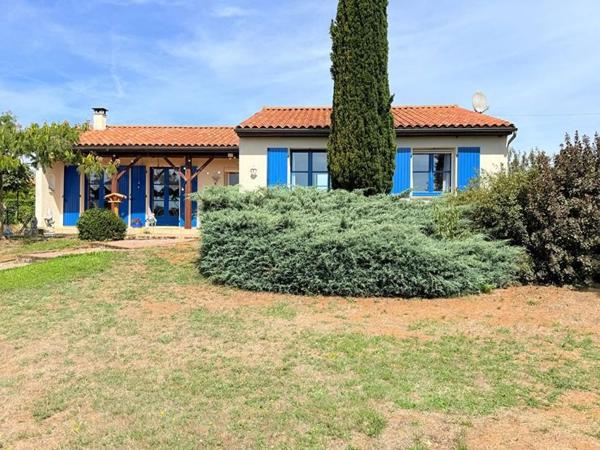 Image Façade à  maison individuelle de Saint-Sornin